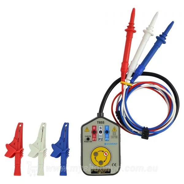 Cat IV 600V Phase Rotation Indicator Model T855
