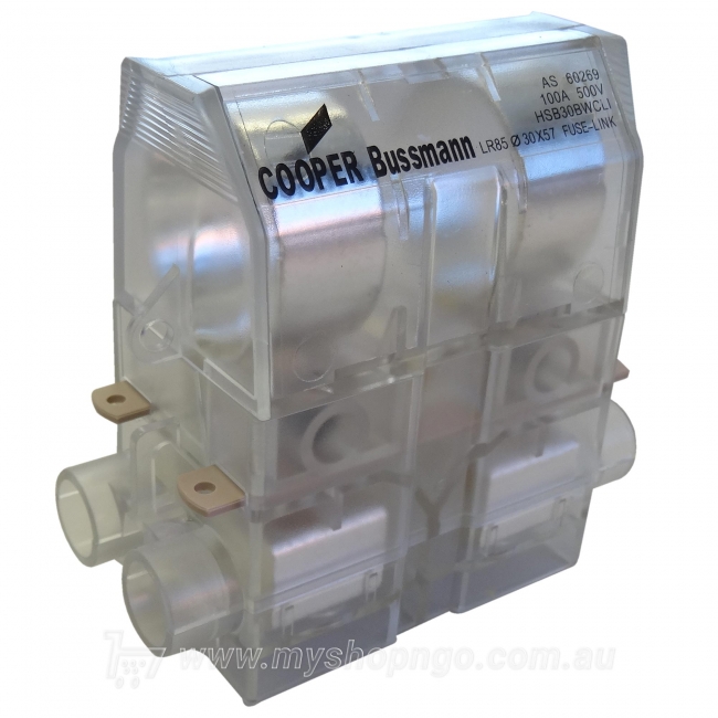 Cooper Bussmann HSB30BWCLI House Service Fuse Holder 100amp