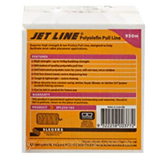 Jetline Polyolefin Pull Line 163kg Strength 950m Roll SPL232-163
