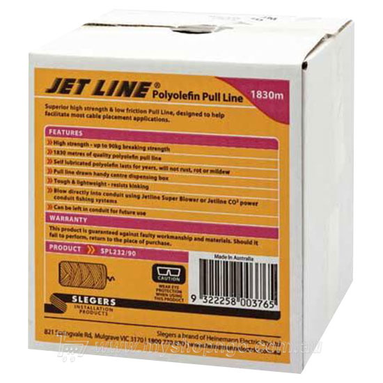 Jetline, Poly Pull Line 90KG 1830M