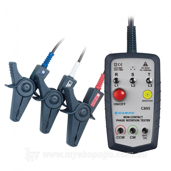 Cat IV 600V Phase Rotation Tester Non Contact C895