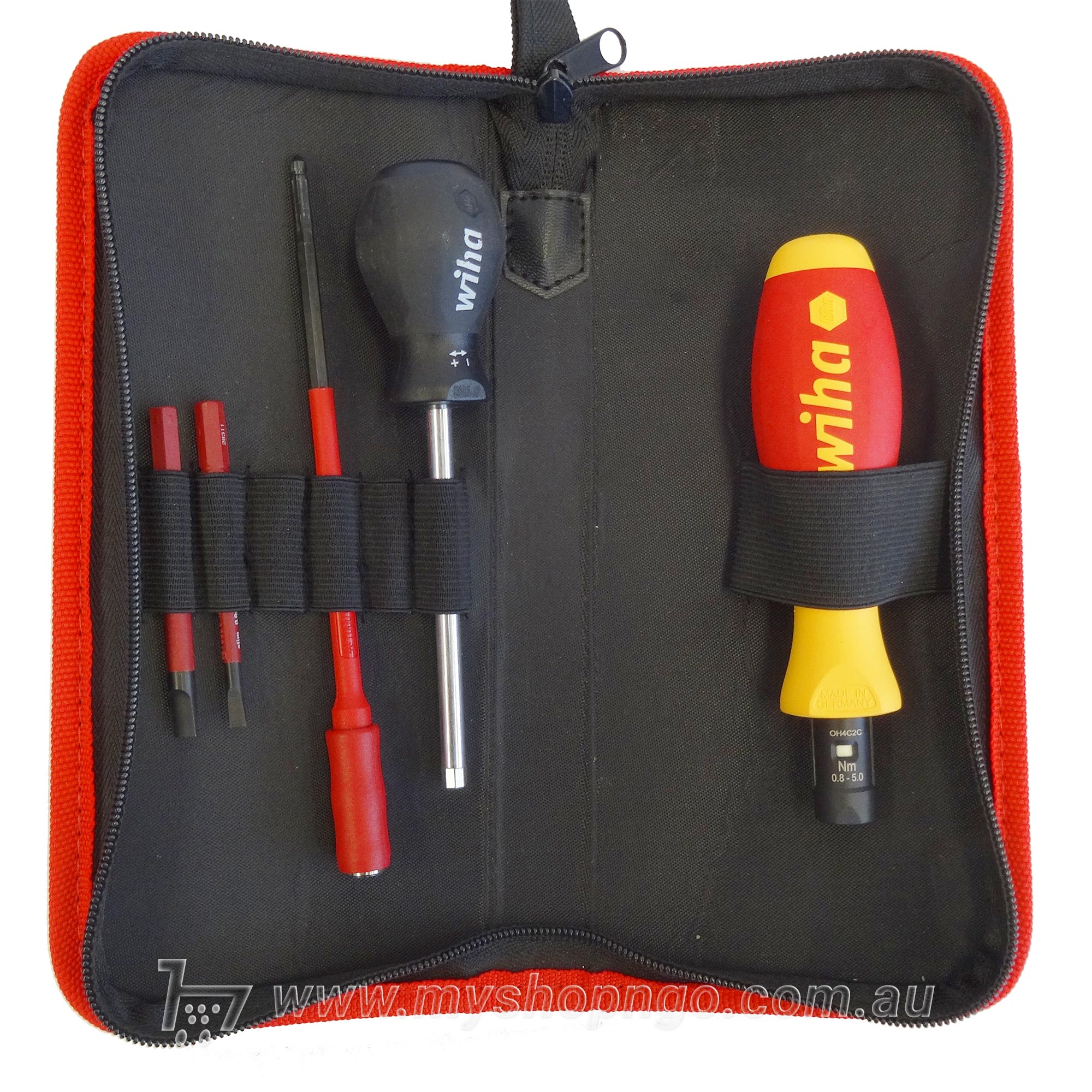 Wiha 1000V 5 Piece Hex Nut Driver Set 322 K5 (29466)