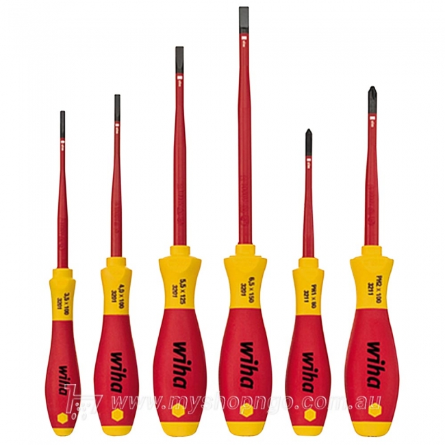 Wiha 1000v SlimFit Screwdriver Set 3201-K6