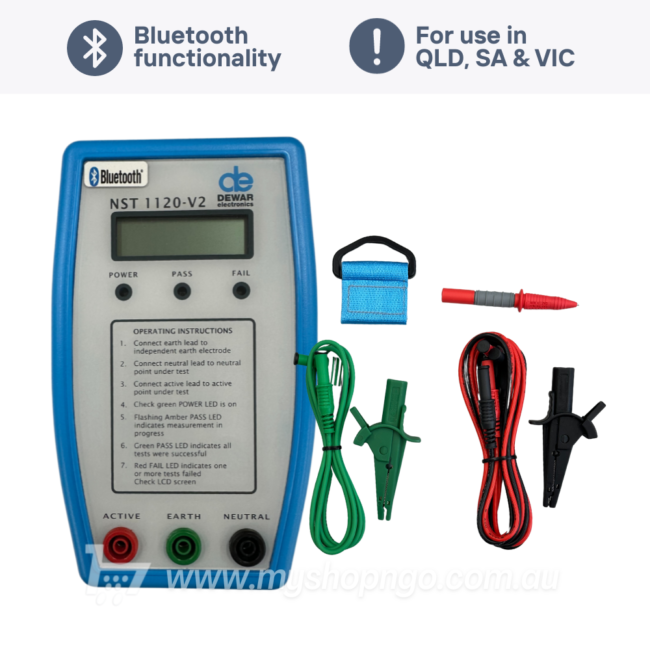 NST Tester M1120-V2-B for QLD, SA, VIC