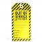 OUT OF SERVICE Safety Tag
