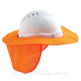 Hard Hat Brim Polyester orange