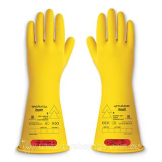 1000V Class 0 Insulated Rubber Gloves Ansell ACTIVARMR